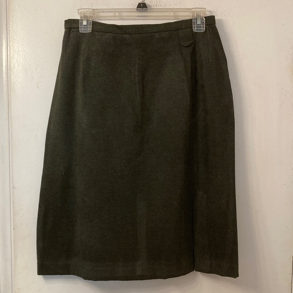 Vintage Karolyne gray/green skirt